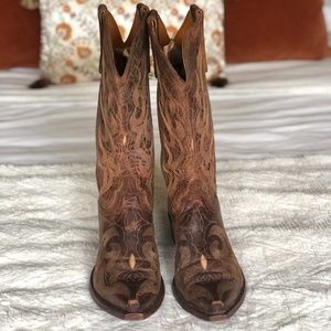 SIZE 11 Old Gringo Tall Leather Cowboy Boots